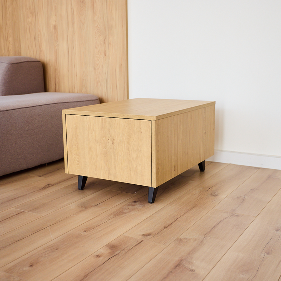 Couchtisch mit Hubplatte, verstecktem Fach & RFID-Schloss CT05