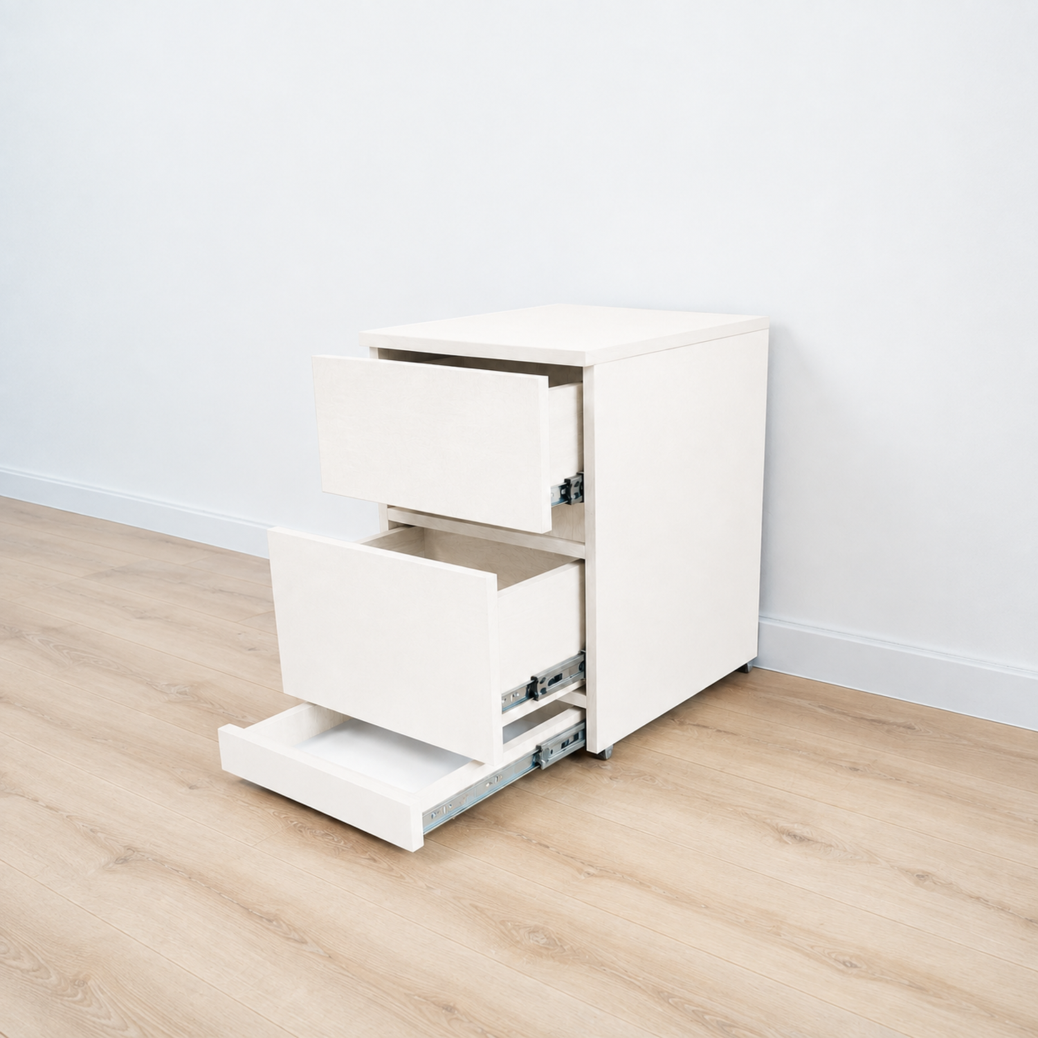 Moderner Nachttisch mit verstecktem Metalltresor und RFID-Schloss – B36