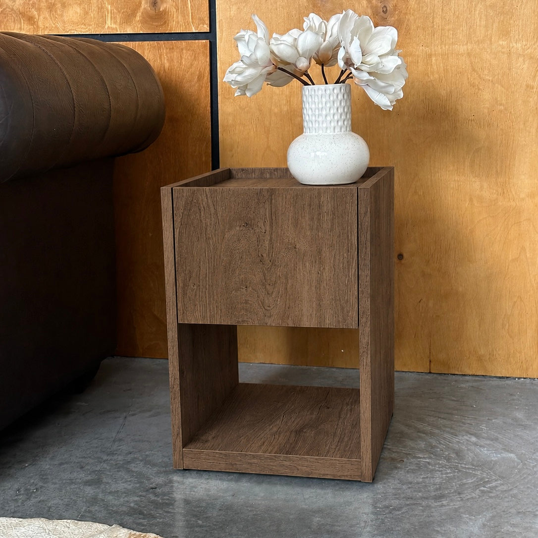 Table De Chevet Moderne Avec Rangement Caché Verrouillé B22
