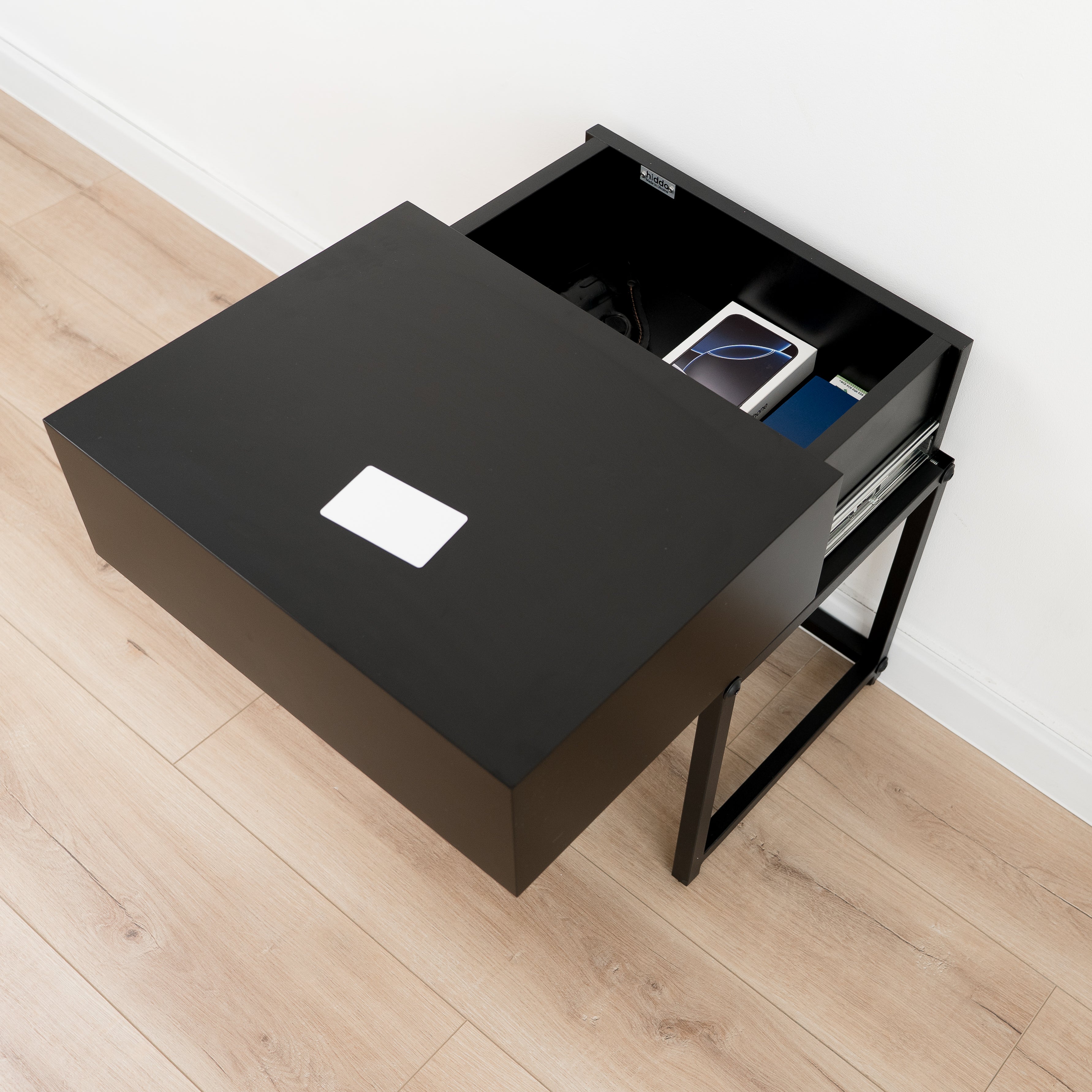 Console avec Tiroir Caché à Serrure RFID CT01