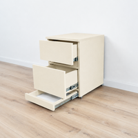 Moderner Nachttisch mit verstecktem Metalltresor und RFID-Schloss – B36