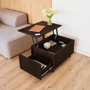 Couchtisch mit Hubplatte, verstecktem Fach & RFID-Schloss CT05