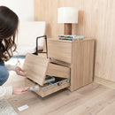 Bedside table with Two Hidden Drawers B30