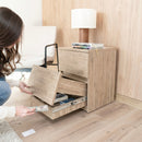 Bedside table with Two Hidden Drawers B30