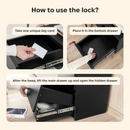 Bedside table with Two Hidden Drawers B30