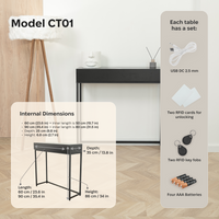 Konsolentisch mit versteckter RFID-Schublade CT01