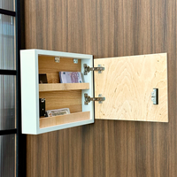 Decorazione murale fotografica personalizzata con vano portaoggetti RFID nascosto – D01