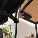 B01 magnetic hidden storage box mounted underneath a desk