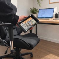 B01 hidden storage box holding cash in a home office setting