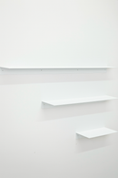 Minimalist Floating Metal Wall Shelf – Powder-Coated Steel