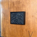 Black Rocks Wall Art Decor with Hidden RFID Storage – D01