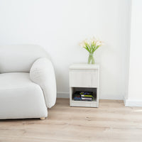 Narrow Nightstand with Two Hidden Compartments and RFID Lock – B38