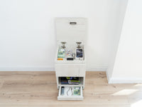 Narrow Nightstand with Two Hidden Compartments and RFID Lock – B38