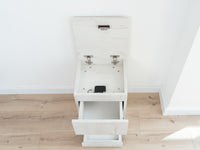 Narrow Nightstand with Two Hidden Compartments and RFID Lock – B38