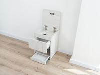 Narrow Nightstand with Two Hidden Compartments and RFID Lock – B38