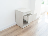 Narrow Nightstand with Two Hidden Compartments and RFID Lock – B38