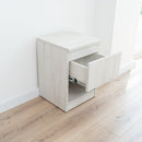 Narrow Nightstand with Two Hidden Compartments and RFID Lock – B38