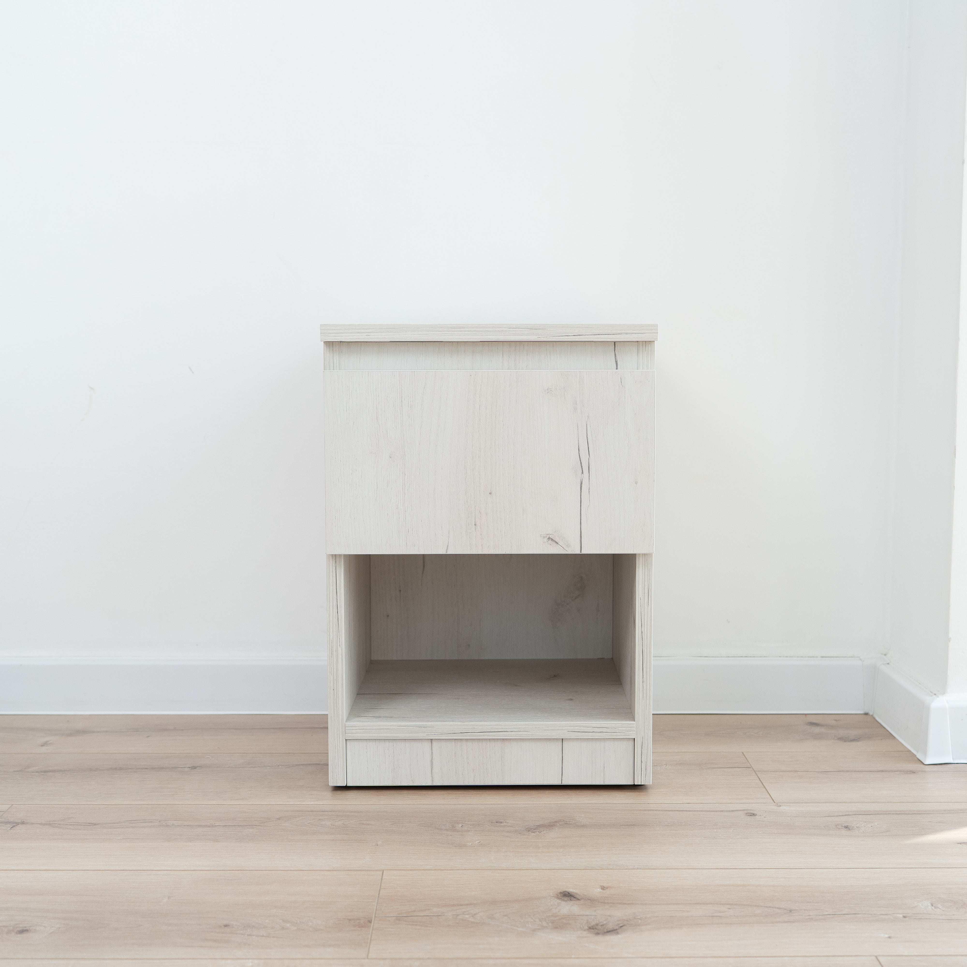 Narrow Nightstand with Two Hidden Compartments and RFID Lock – B38