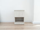 Narrow Nightstand with Two Hidden Compartments and RFID Lock – B38