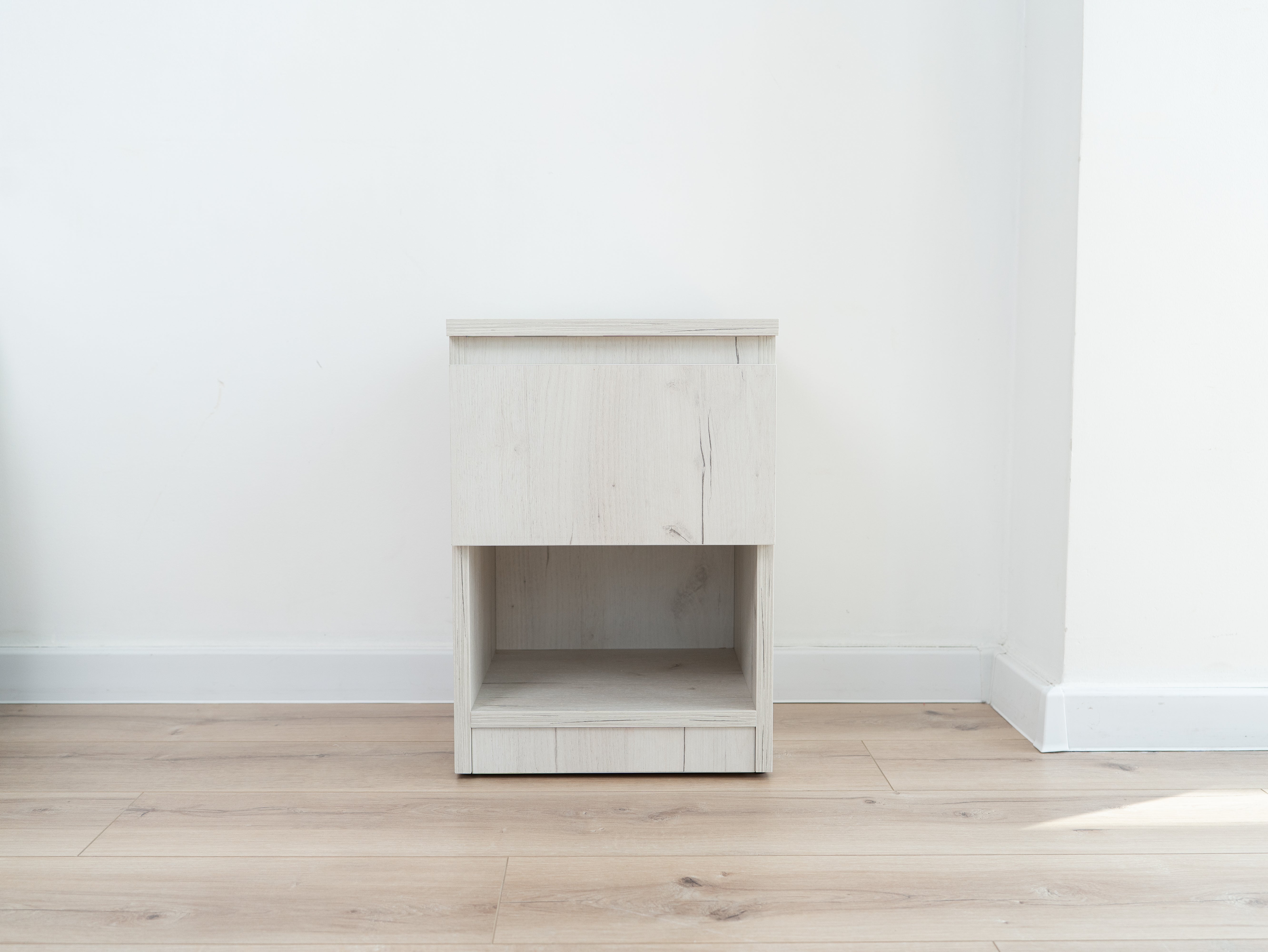 Narrow Nightstand with Two Hidden Compartments and RFID Lock – B38
