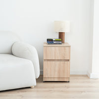 Modern Nightstand with Hidden Metal Safe and RFID Lock – B36