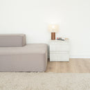 Bedside table with Locked Hidden Storage B24