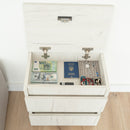 Bedside table with Locked Hidden Storage B24