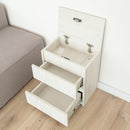 Bedside table with Locked Hidden Storage B24