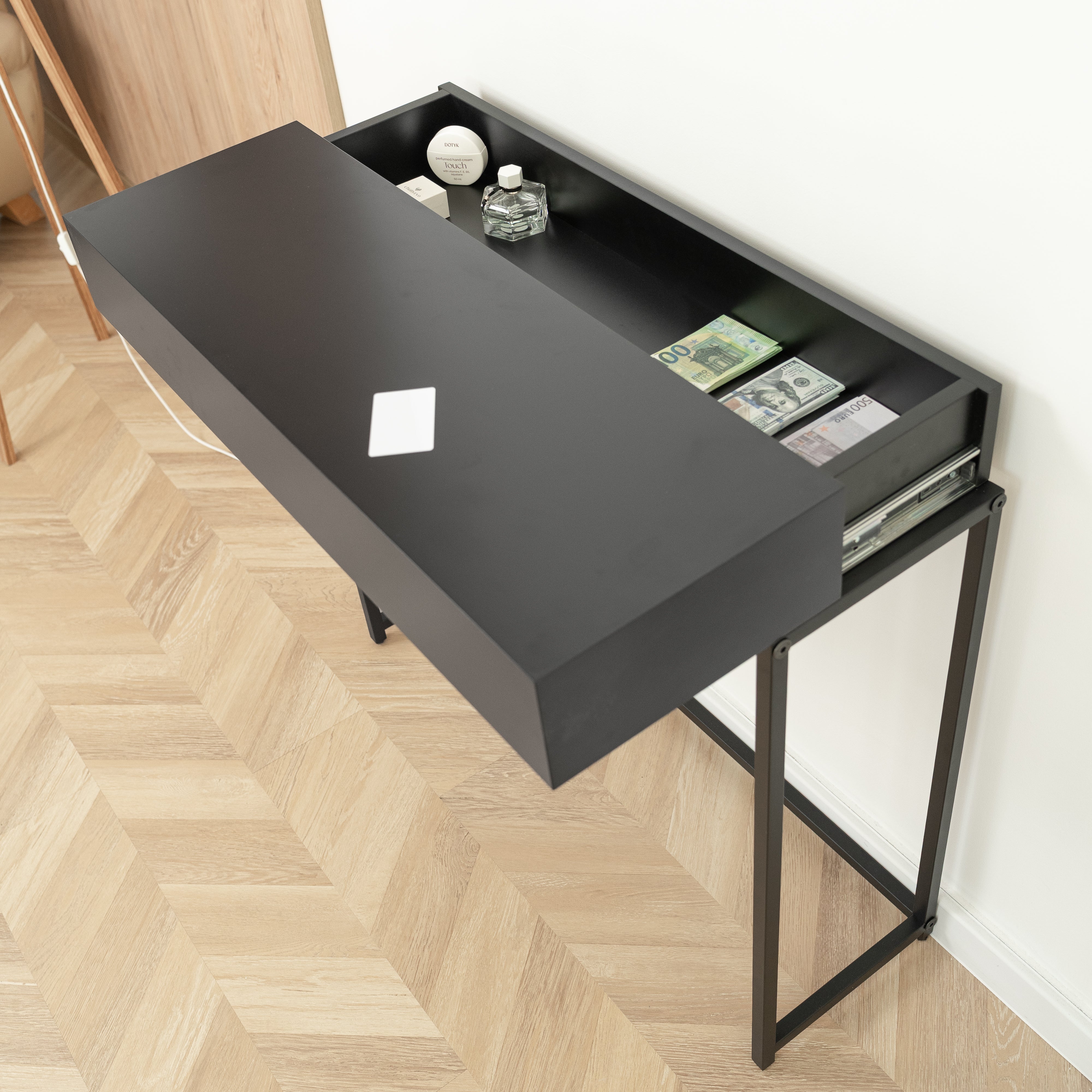 Console Table with Hidden RFID Lock Drawer CT01