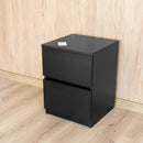 Bedside table with Two Hidden Drawers B30