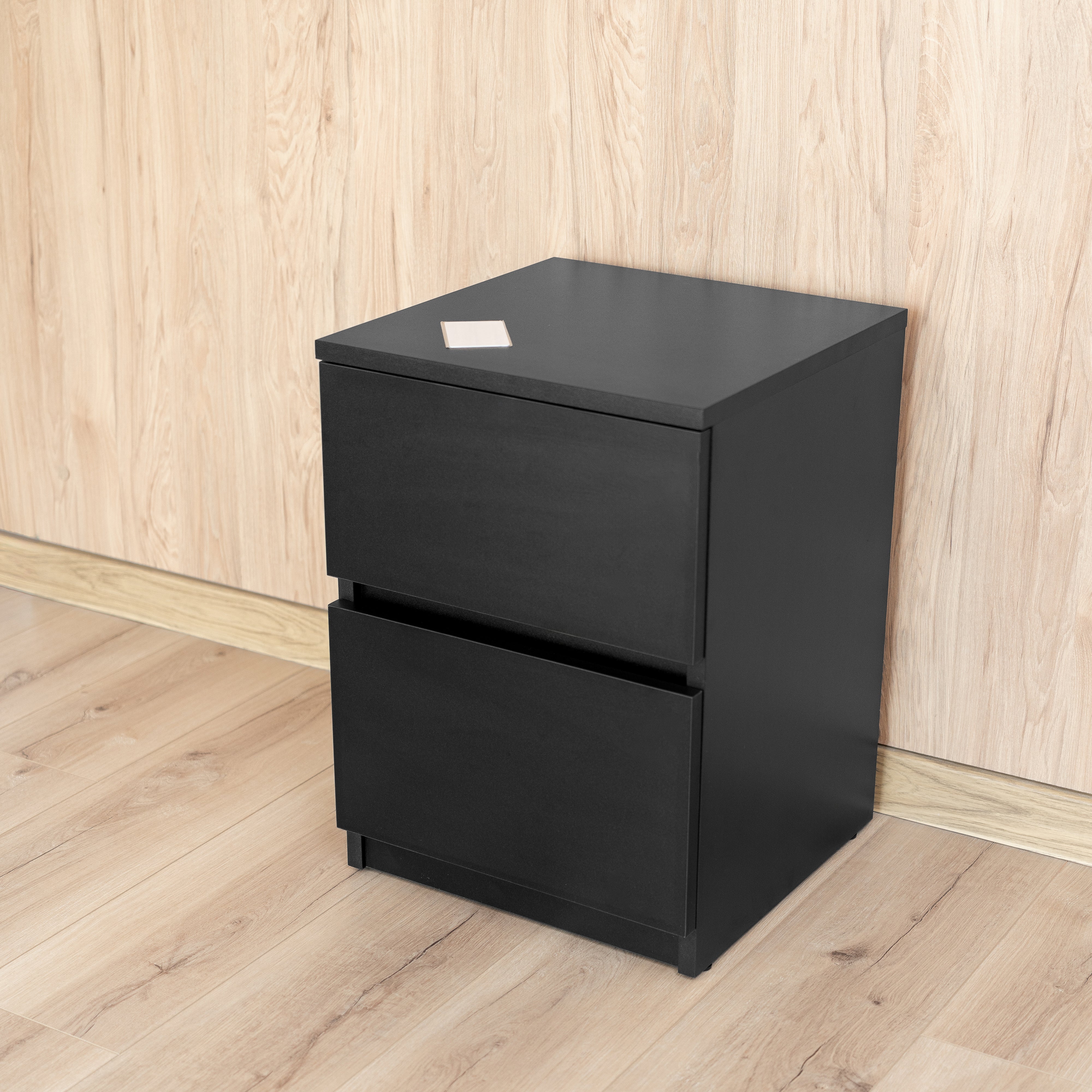 Bedside table with Two Hidden Drawers B30
