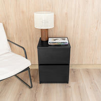 Bedside table with Two Hidden Drawers B30