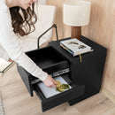 Bedside table with Two Hidden Drawers B30