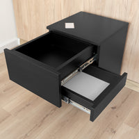 Bedside table with Two Hidden Drawers B30
