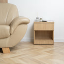 Modern Nightstand with Locked Hidden Storage B22