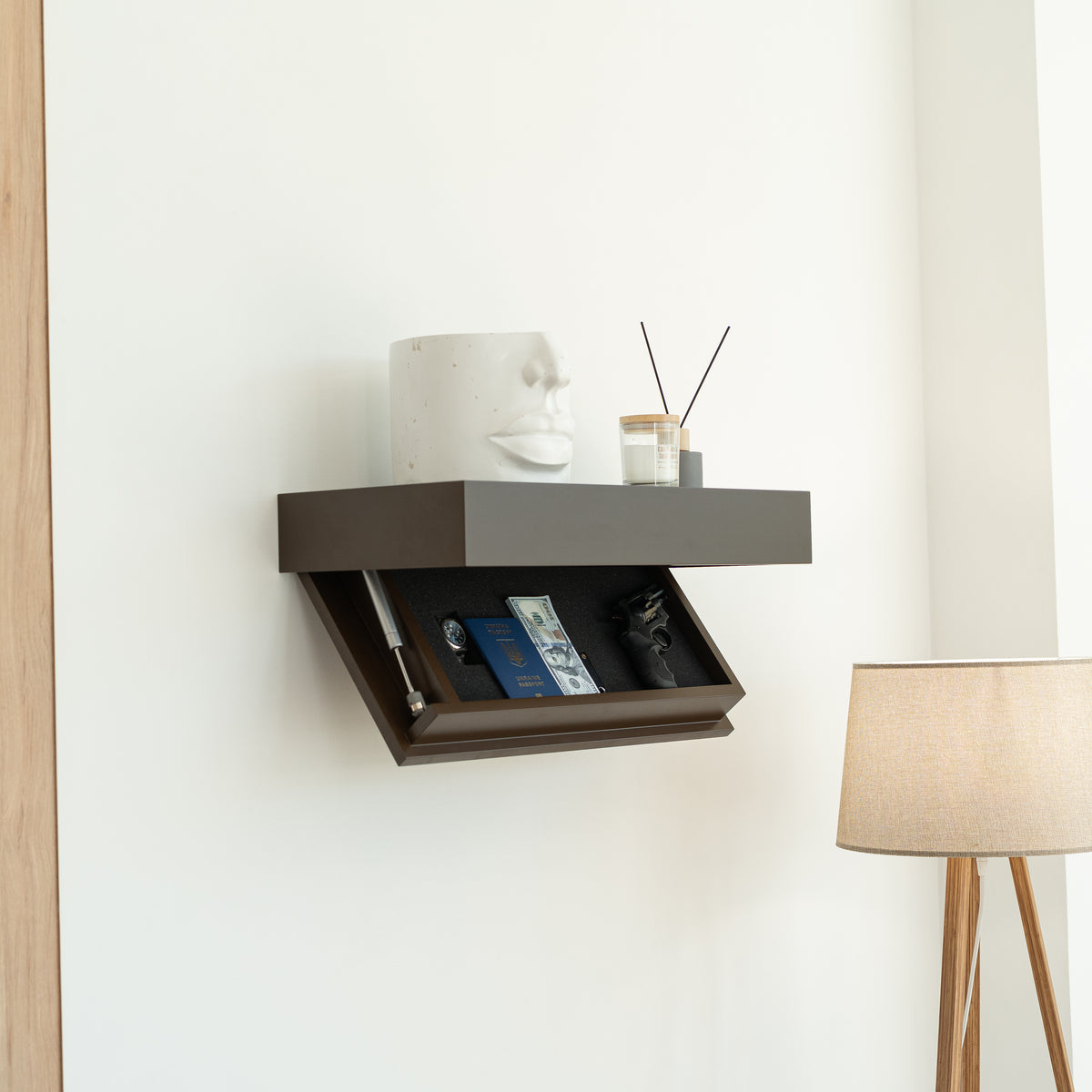 60 cm | 23.6 in / RAL 8014 - Sepia Brown