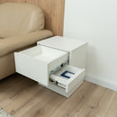 Comodino con contenitore nascosto con serratura B28