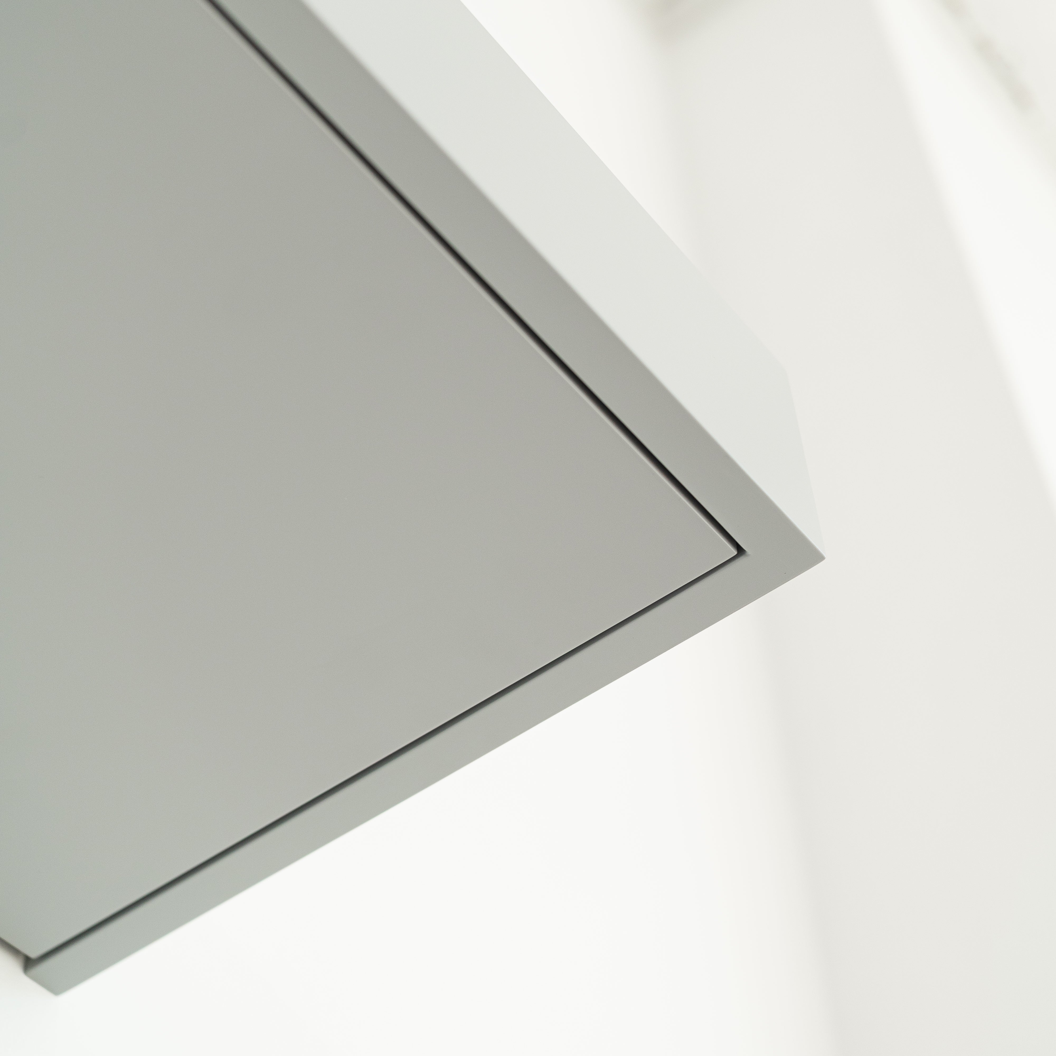 Wall Shelf with Concealed Storage and RFID Lock