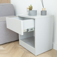 Nightstand with Concealed Storage B22
