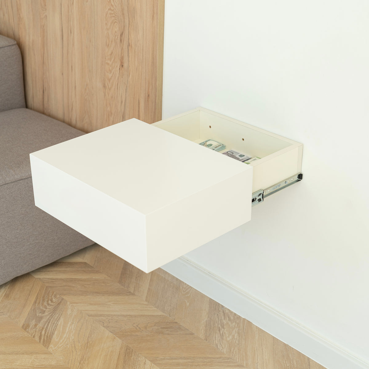 30 cm | 11.8 in / RAL 1013 - Pearl White