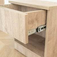 Nightstand with Hidden Safe Lock B22