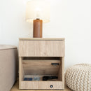 Nightstand with Hidden Safe Lock B22