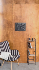 Black Rocks Wall Art Decor with Hidden RFID Storage – D01