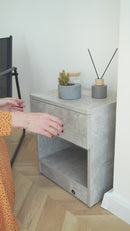 Nightstand with Hidden Safe & RFID Lock B22