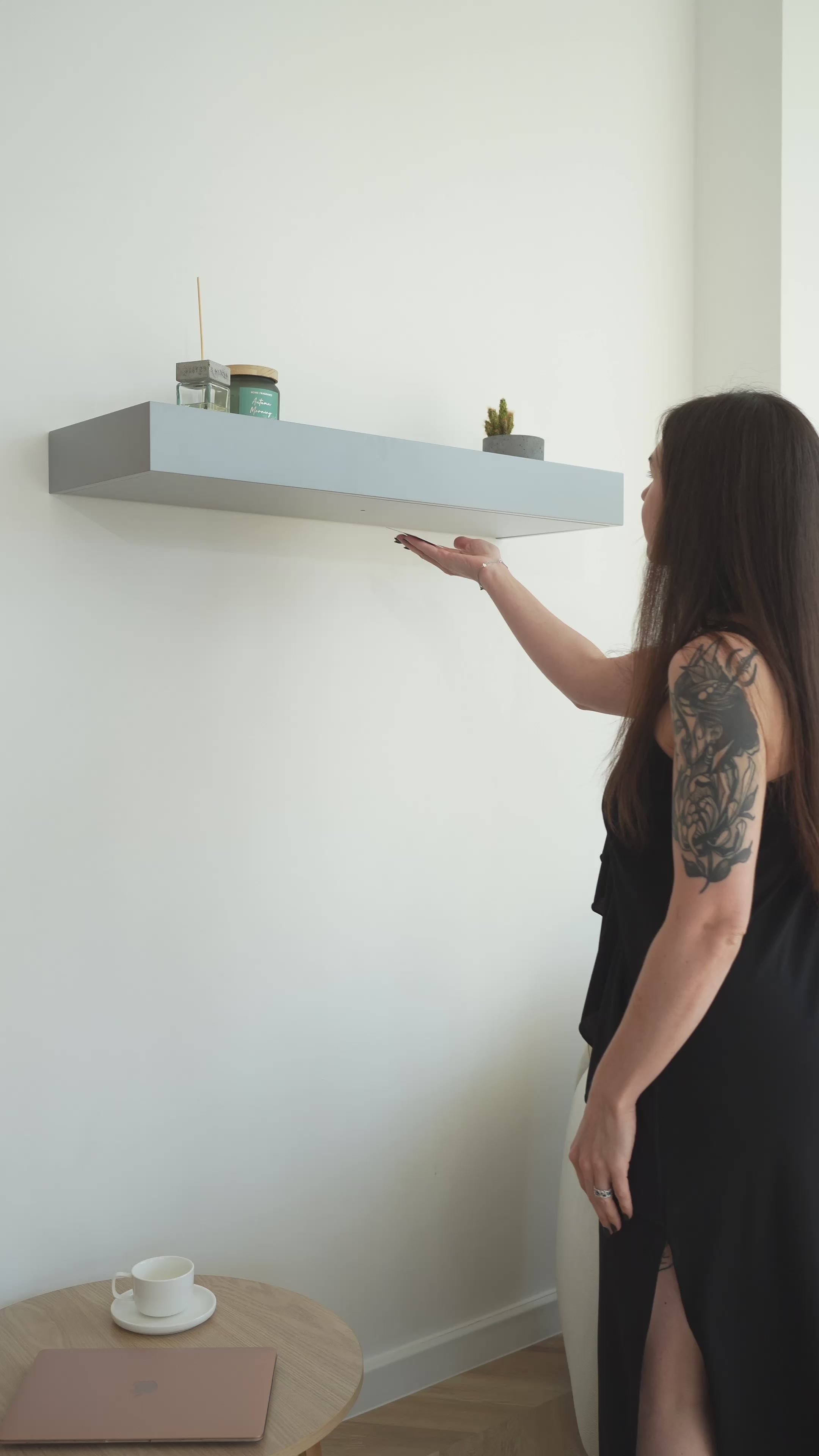 Hidden Wall-Mounted Safe Drawer A12