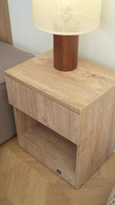 Nightstand with Hidden Safe Lock B22